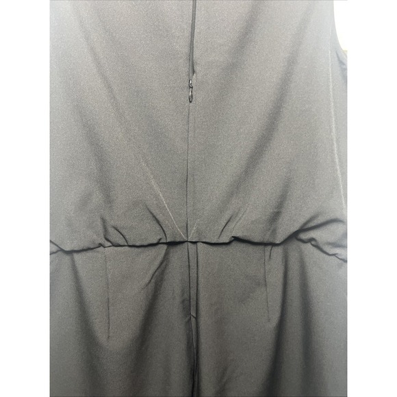 Banana Republic Sculpted Blousant Waist Sleeveless Mini Dress Size 12 Black NWT - Picture 9 of 11